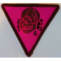 Patch - Pink Triangle - Totenkopf6 or Whiphand6