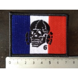 Patch - FRANCE Flag with Totenkopf6